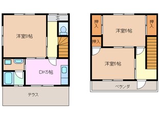 メゾン谷口の物件間取画像